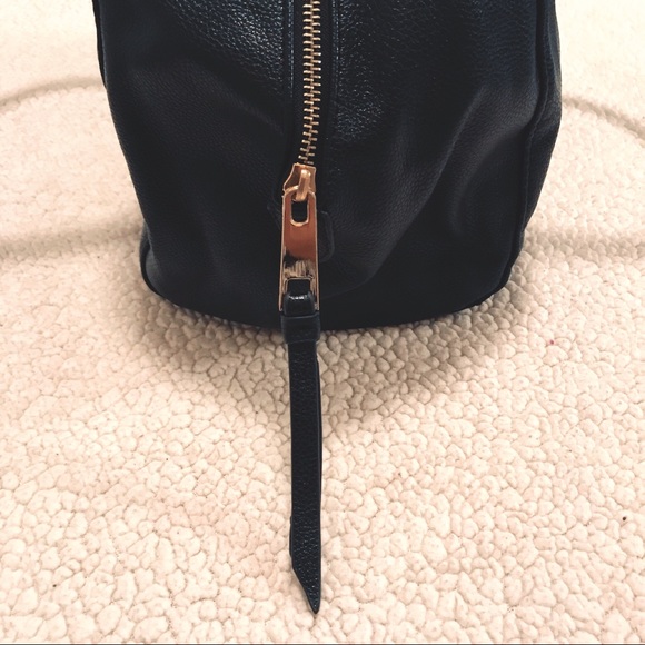 New York & Company Black Leather Satchel - Picture 5 of 8